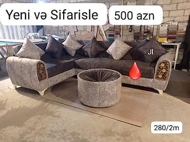 Künc divan, Açılmayan, Bazasız, Şəhərdaxili pulsuz çatdırılma