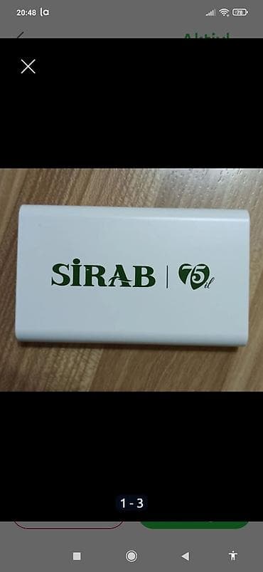 nar internet paketleri saatliq limitsiz: Powerbank — 1