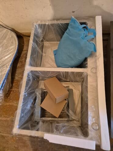 Düzbucaqlı Mətbəx çanağı, Paslanmaz polad