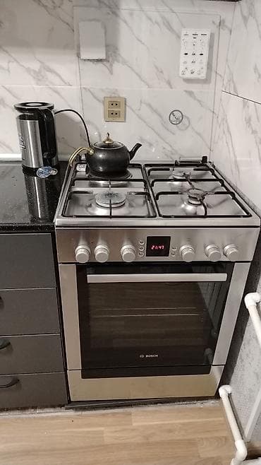 memar ecemi kiraye: 1 otaqlı mənzil – mebel və məişət texnikası ilə - Mətbəx: qara mərmər — 2