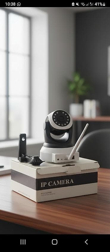 IP Wi‑Fi kamera Xüsusiyyətlər: - Dönər-əyilən quruluş: üfüqi və