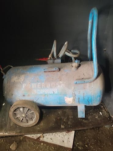 kompressor 100l: Powerboss Air Compressors – portativ hava kompressoru Məhsul təsviri — 4
