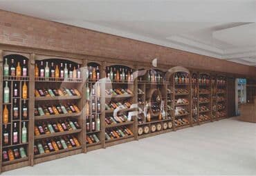 Sifarişlə şərab vitrinləri — 1