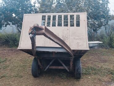 домкрат мерседес спринтер: Ikioxlu kənd təsərrüfatı qoşqusu - Metal karkaslı, hündür yanlı yük — 1