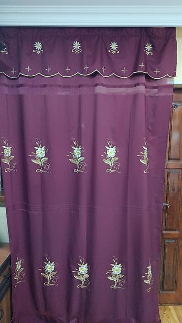 İşlənmiş, Pərdə, rəng - Bənövşəyi, Ünvandan götürmə lalafo.az -da İşlənmiş, Pərdə, rəng - Bənövşəyi, Ünvandan götürmə