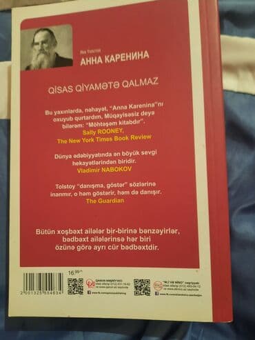 CD, DVD disklər və kassetlər: Anna Karenina kitabı.Azərbaycancadır.17 manata alınıb 10 manata — 2