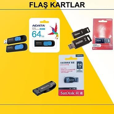 Flaş Kartlar ⭐Flaş Kart 8GB USB2.0 İMATİON SLEDGE – 10 AZN ⭐Flaş Kart