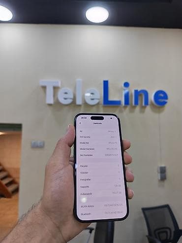 apple m1: IPhone 15, 128 GB, Black Titanium, Zəmanət, Simsiz şarj, Face ID — 3