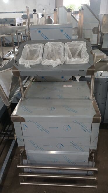 restoran ucun qab qacaq: Paslanmayan poladdan peşəkar mətbəx avadanlıqları komplekti - 4 — 4