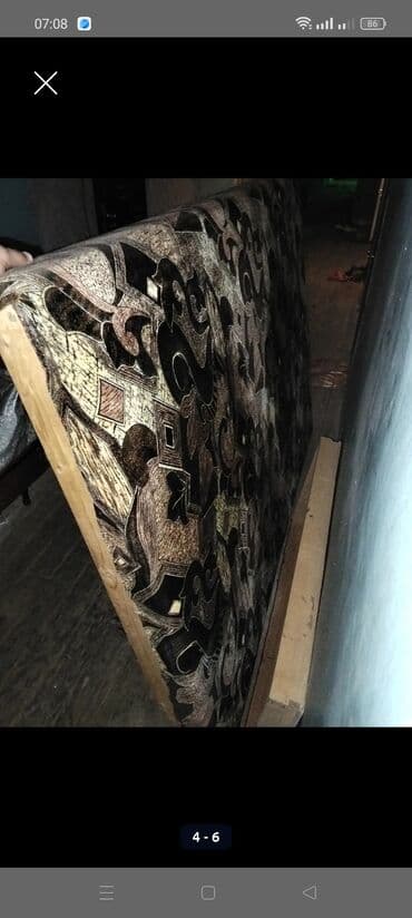 tek neferlik çarpayı: İşlənmiş, İkinəfərlik çarpayı, Bazasız, Matras ilə, Siyirməsiz, Rusiya — 2