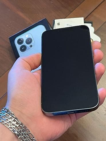 iphpne 13: IPhone 13 Pro, 128 GB, Sierra Blue, Face ID — 6