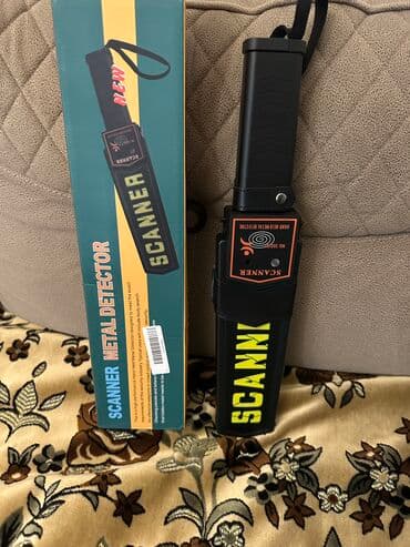 Metal axtaran aparatlar: Metal Detektor Insan uzerinde olan her bir metali ses ve titreyis ile — 1