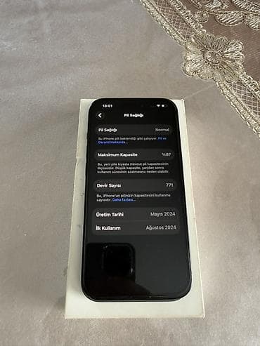 dubay ayfon 15: IPhone 15, 128 GB, Black Titanium, Face ID — 3