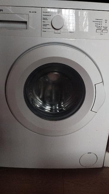 Sifarişlə əl işləri: Hoffmann VSL-6011W avtomatik paltaryuyan maşın - Ön yükləməli — 2