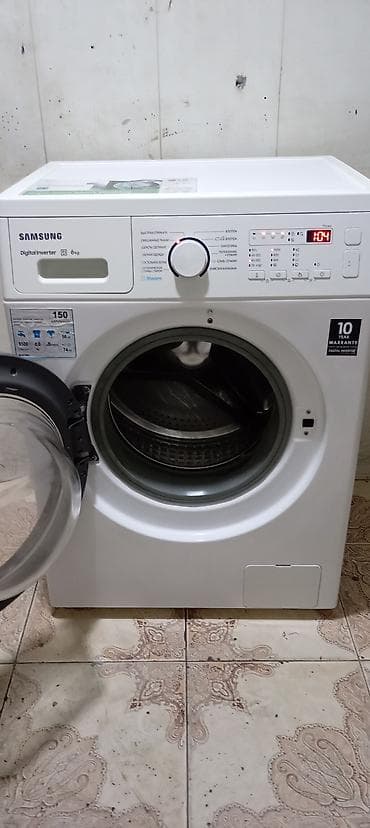samsung tab 5: Paltaryuyan maşın Samsung, 6 kq, İşlənmiş, Avtomat, Qurutma var, Ödənişli çatdırılma — 2