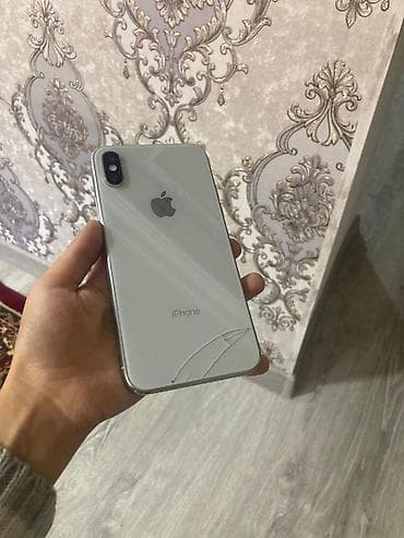 apple xr ağ: IPhone X, Gümüşü, Face ID — 1