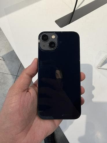 iphone 12 bakida: 13 128 gb MIDNIGHT orginal karobka ve kabel verilecek, telefon — 7