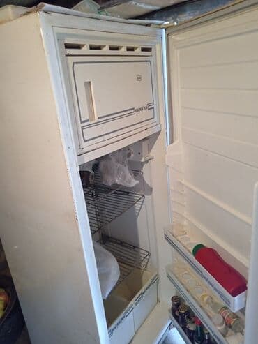 gəncədə soyuducu: Soyuducu, üst hissədə əl ilə açılan kiçik dondurucu kamerası olan — 2