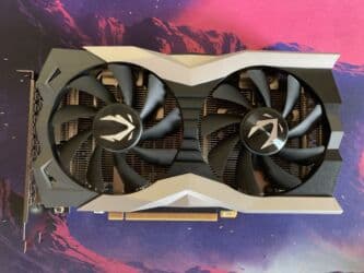 gtx 1060: Videokart ZOTAC GeForce RTX 2060, 6 GB, İşlənmiş — 1
