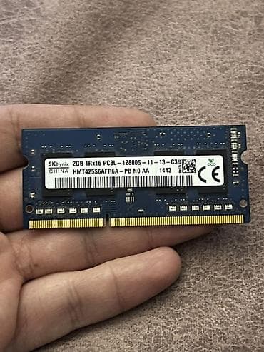 santa fe manitor: Operativ yaddaş (RAM) Hynix, 2 GB, 1600 Mhz, DDR3, Noutbuk üçün — 1