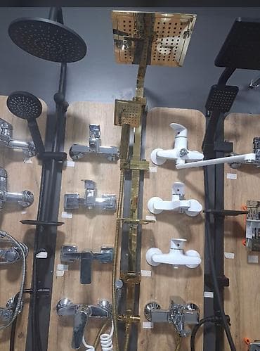 Hamam üçün duş sistemləri və qarışdırıcılar dəsti - Müxtəlif dizayn