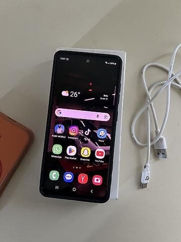 iphone pro max: Samsung Galaxy S20, 128 GB, rəng - Mavi, Face ID, Barmaq izi — 1