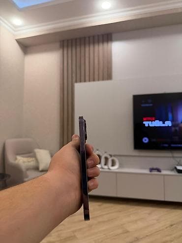 i̇pone 7: IPhone 14 Pro Max, 128 GB, Deep Purple, Simsiz şarj, Face ID, Sənədlərlə — 4