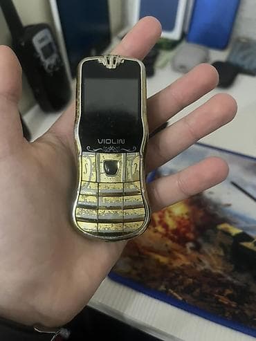 samsung satilir: Məhsul: “VIOLIN” dizaynlı klassik mobil telefon herseyi İşleyir — 2