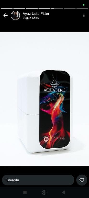 Su filtrləmə sistemi - Kompakt korpuslu, mətbəx üçün ideal dizayn -