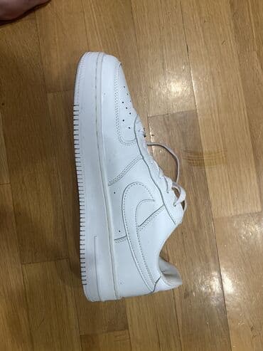 nike flyknit qadın krossovkaları: Nike, Ölçü: 45, rəng - Ağ, Yeni — 1