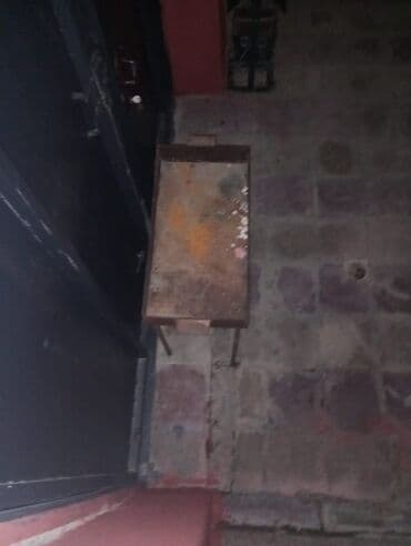 купить угли для мангала: Metall mangal/şiş kababı üçün kömür ocağı - Material: qalın metal — 1