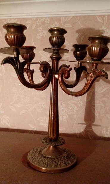 şamdam: Burunc shamdan, 1980 ci ilde alinib shekilden gorunduyu kimi 5 — 1