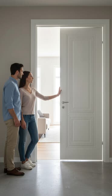 Yeni Otaq qapısı Çərçivə ilə, Zəmanətsiz, Ödənişli quraşdırma, Pulsuz çatdırılma