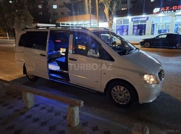 ilkin odenis 3000 azn olan masinlar: Mercedes-Benz Vito minivan - Kuzov: ağ rəng, 5 qapı (iki sürüşkən yan — 13