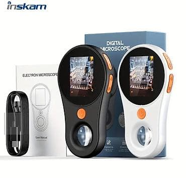 samlar: Inskam rəqəmsal cib mikroskopu - İnteqrə olunmuş rəngli LCD ekran — 1