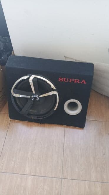 masin ucun kalonka satilir: SUPRA avtomobil subvuferi – portlu (120mbass reflex) korpusda — 1