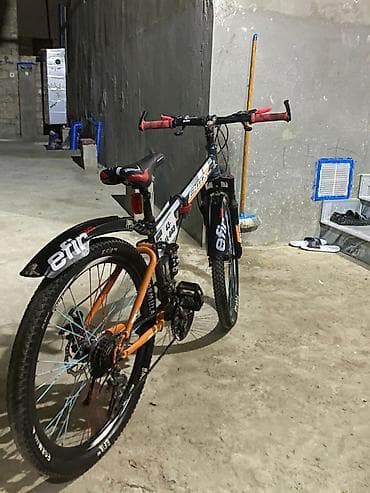24luk velosipet: BMX stili dağ velosipedi - Çərçivə: möhkəm alüminium görünüşlü BMX — 2