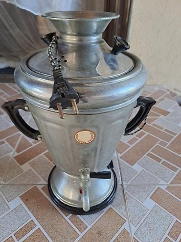 Şlanqlar: İşlənmiş Elektrik Samovar, 5 l — 1