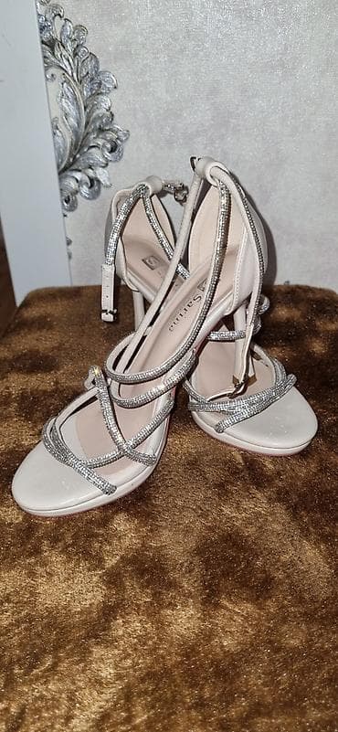 Qadın sandal kolleksiyası – ölçü 36 1) Bej mavilər – 25 AZN - Eleqant — 2
