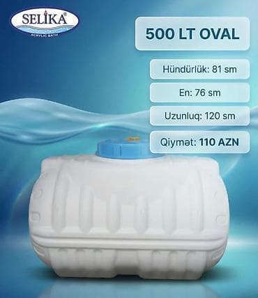 Boçkalar və çəlləklər: Selika Su Depolarının Nağd və Kreditlə satışı.3qat — 1