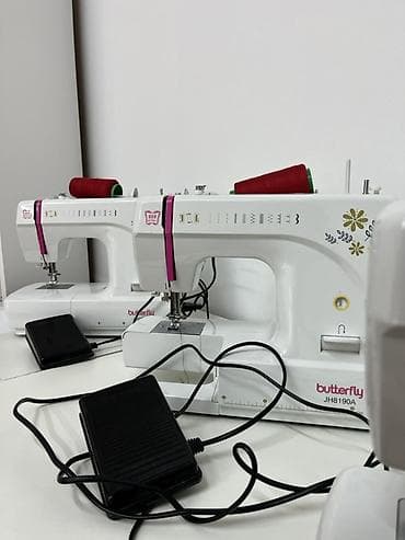 Məişət texnikası: Butterfly JH8190A tikiş maşını Texniki problemi yoxdur,tam işlək — 3