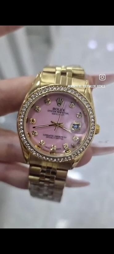 Yeni, Qol saatı, Rolex, rəng - Qızılı — 2