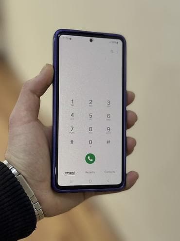 Samsung Galaxy A52, 128 GB, rəng - Göy, Barmaq izi, İki sim kartlı, Face ID
