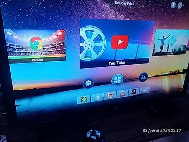 Компьютеры, ноутбуки и планшеты: Б/у Смарт ТВ приставка TV box 4 ГБ / 32 ГБ, Android — 7