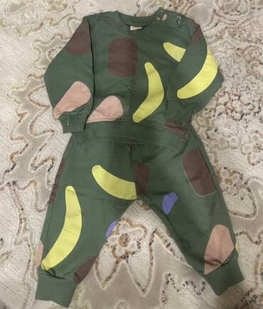 25 azn alınıb 2 dəfə geyinib uşaq Uşaq idman dəsti – kofta və şalvar — 2