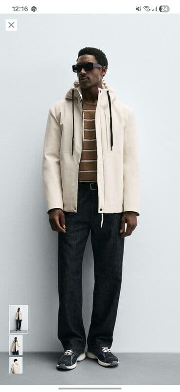 Plaşlar: Zara payız/qıș movsumu ucun godekce çox yaxsi materialdır M razmerdi,1 — 3