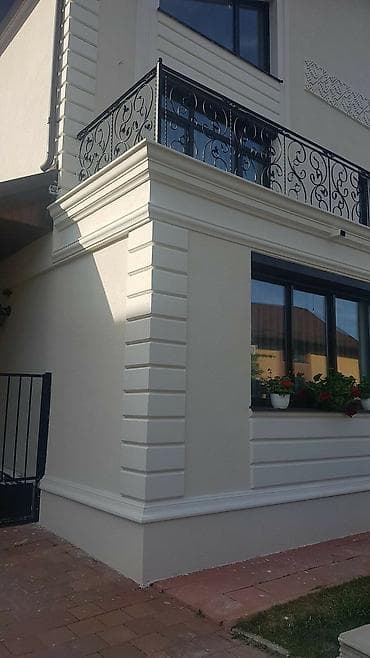 Fasad üçün dekorativ işləmələr və xarici boya-təmir xidməti Təsvir: - — 9