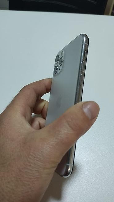 iphone 14 pro ekranı: IPhone 11 Pro, 64 GB, Gümüşü, Face ID — 3