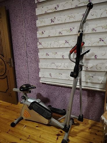 Elliptik trenajor (velosiped-elliptik hibrid) - 2-si 1-də dizayn