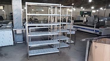 Paslanmayan poladdan sənaye rəfləri və lavabo Məhsul təsviri: - — 2